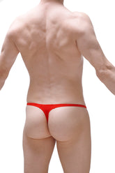 PetitQ Thong Plellis Red
