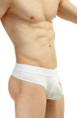 PetitQ Thong Mega Bulge Modal White
