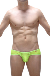 Tanga Toga Netz Neon Gelb