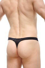 PetitQ Thong Tower Satin Black