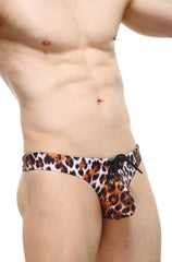PetitQ Swim Thong Cheetah