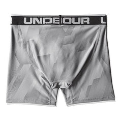 Under Armour Original 6in BoxerJock Boxer Brief Underwear Printed Grey Size XS