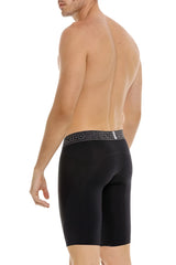 Black gant unico 24080100322 ardid boxer briefs with patterned waistband designed for athletic comfort