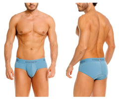 Light blue unico ventisca briefs with smooth form-fitting design for comfortable everyday wear