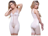 Vedette 944 Celeste nude seamless body-shaping bodysuit with front zipper compression garment