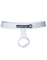 White wildman t-brand men’s briefs with minimalist design and elastic waistband from wildmant ball lifter sport protruder