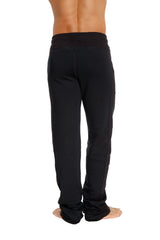 **Collection Hiver** Pantalon de survêtement et de détente mi-lourd en polaire de luxe (Noir)
