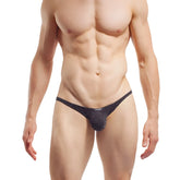 Black wojoer glitter push up g string underwear with a subtle sparkly texture in size large