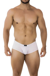 Xtremen 91181 microfiber pink trunks with snug fit and small black logo on the waistband