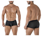 Black xtremen 91209b microfiber trunks with textured waistband and subtle logo on the side