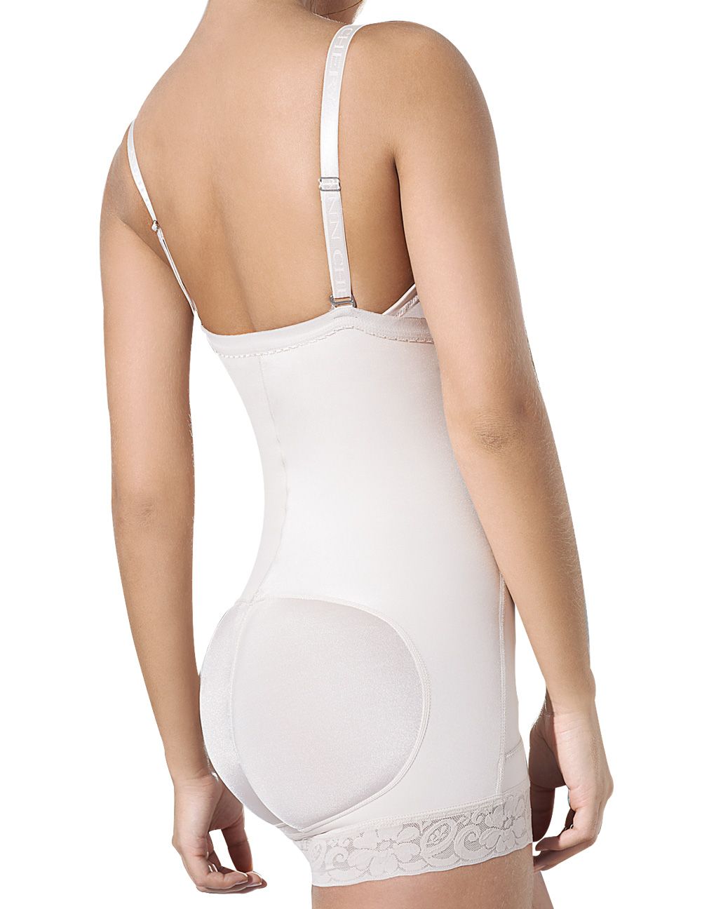 Ann Chery 4013 Body gainant en latex Shirly sans bretelles Couleur Beige Ann Chery 4013 Body gainant en latex Shirly sans bretelles Couleur Beige