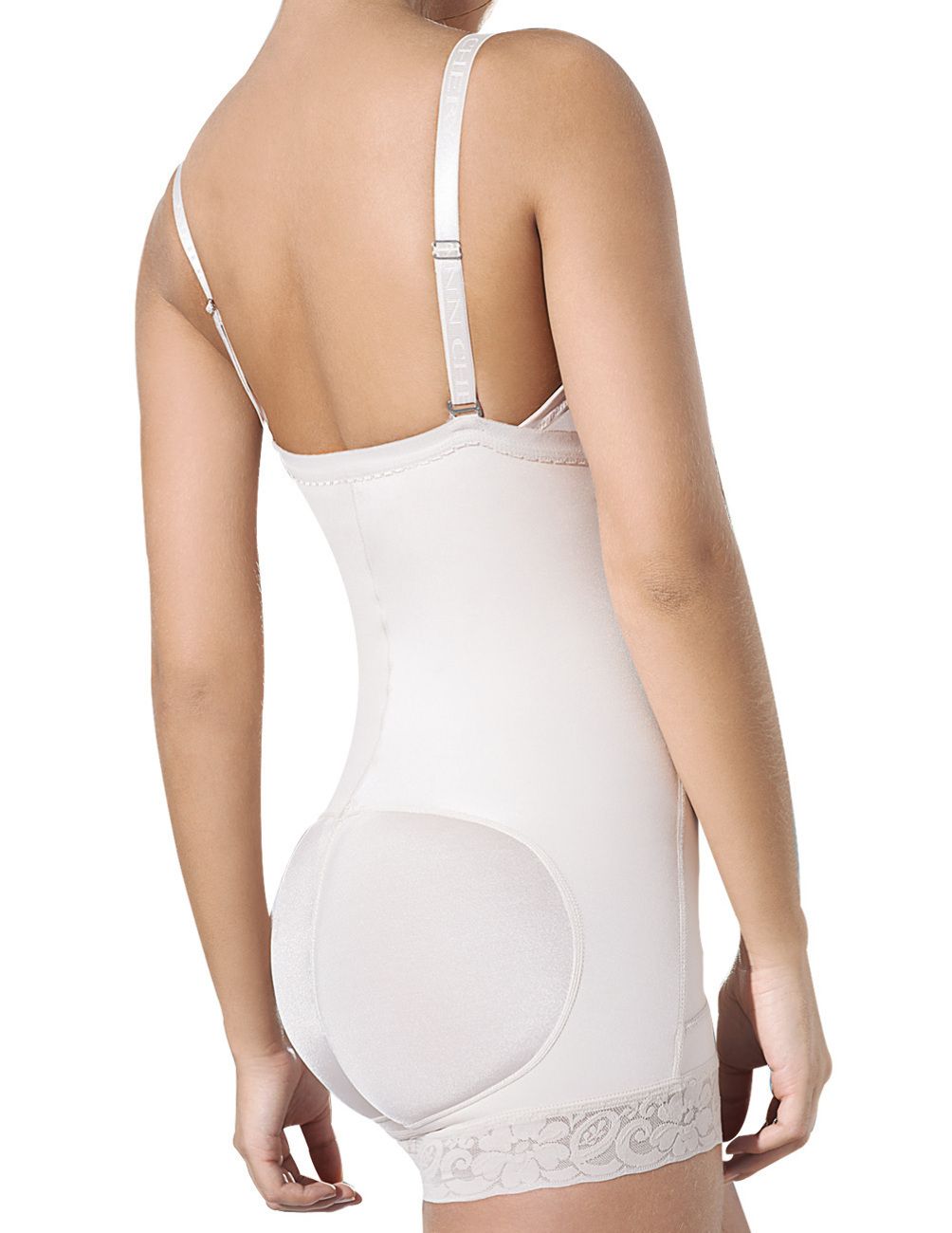Ann Chery 4013 Body gainant en latex Shirly sans bretelles Couleur Beige Ann Chery 4013 Body gainant en latex Shirly sans bretelles Couleur Beige