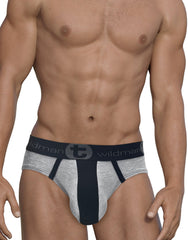 WildmanT Stretch Cotton Big Boy Pouch Brief Gray/Black - EricSaloDesign.com