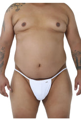 CandyMan 9586X Thongs Color White