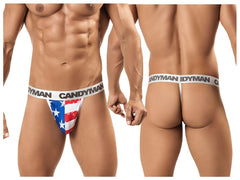 String patriotique multicolore CandyMan 99154