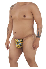 CandyMan 99571X Unsichtbarer Micro-String, Farbe Gelb, Aufdruck