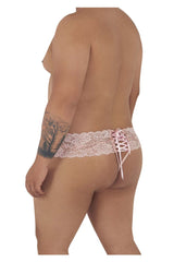 CandyMan 99595X Spitzenstrings Farbe Rose