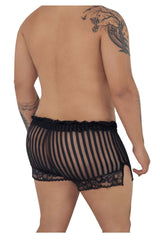 CandyMan 99601X Lounge-Pyjama-Shorts, Farbe Schwarz