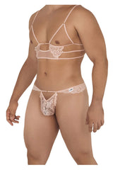 Ensemble Harnais-Tongs CandyMan 99604 Couleur Rose
