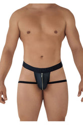 Jockstrap à fermeture éclair CandyMan 99608 Couleur Noir