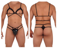 Tenue Harnais String CandyMan 99610 Couleur Imprimé Serpent