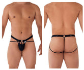 Jockstrap en maille CandyMan 99617 Couleur Noir