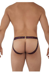 Jockstrap en dentelle CandyMan 99619 Stop Staring Couleur Rouge