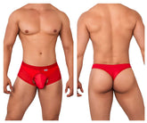 Ensemble deux pièces Boxer et String CandyMan 99629 Couleur Rouge