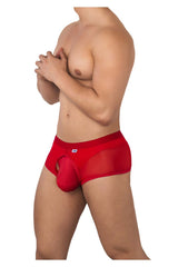 Ensemble deux pièces Boxer et String CandyMan 99629 Couleur Rouge