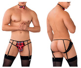 CandyMan 99630 Jarretière Jockstrap Couleur Rouge
