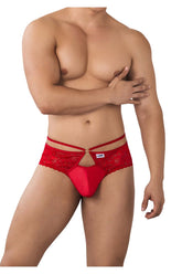 String en dentelle CandyMan 99647 Couleur Rouge