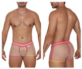 CandyMan 99657 Tüll-Badehose, Farbe Beige-Neon