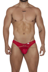 Slip jock CandyMan 99672 avec chaîne Couleur Rouge