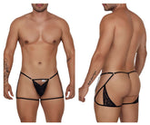 CandyMan 99678 Straps-Tangas, Farbe Schwarz