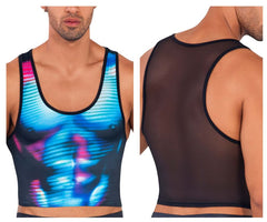 Haut de travail CandyMan 99726 Couleur Bleu clair de lune