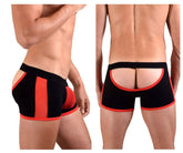 Boxer Teaser Doreanse 1563-BLK Couleur Noir-Rouge