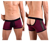 Boxer Teaser Doreanse 1563-PPL Couleur Violet-Noir