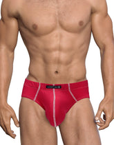WildmanT Mesh Brief Red - EricSaloDesign.com