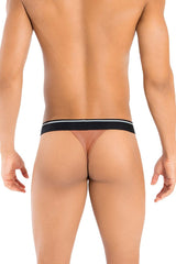 Tongs pour hommes HAWAI 41947 Solid Color Caramel