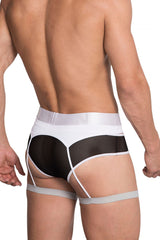 Slip porte-jarretelles Hidden 953 Couleur Blanc
