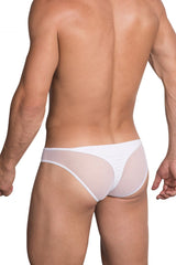 Bikini-string en maille Hidden 972 Couleur Blanc