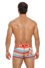 JOR 1752 Boxer de soirée imprimé en couleur