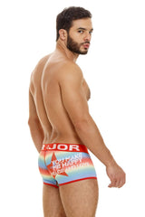 JOR 1752 Boxer de soirée imprimé en couleur