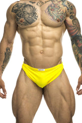 Short de course JUSTIN+SIMON XSJ09 Couleur Jaune