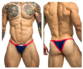 Bikini unicolore XSJ12 JUSTIN+SIMON Bleu roi