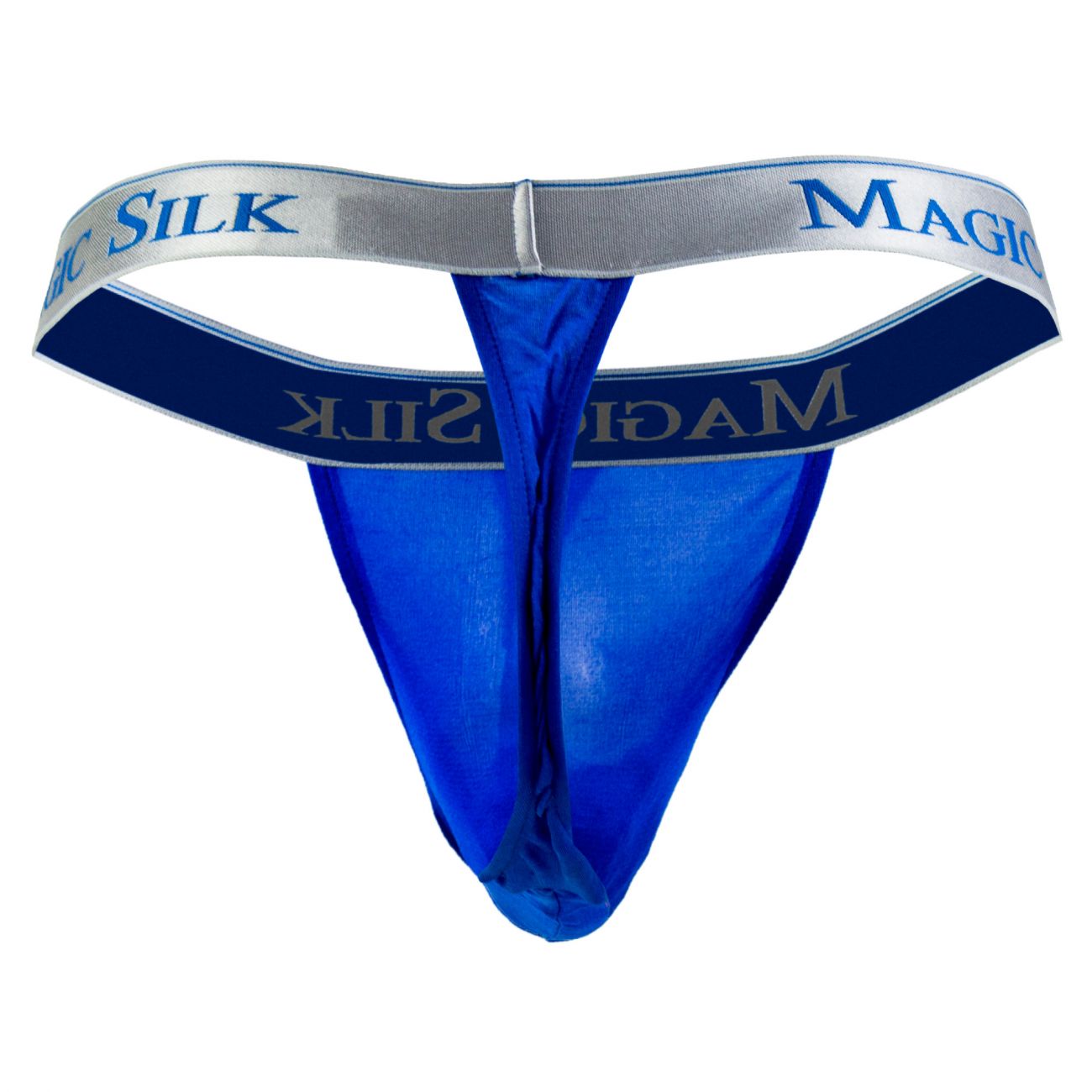 String en micro-tricot de soie Magic Silk 4586 couleur cobalt String en micro-tricot de soie Magic Silk 4586 couleur cobalt