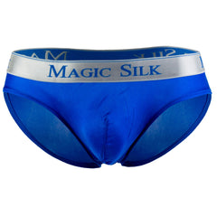 Bikini taille basse en tricot de soie Magic Silk 6386 Couleur Cobalt