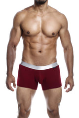 MaleBasics MB101 Klassische Pima-Badehose, Farbe Weinrot