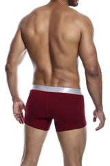 MaleBasics MB101 Klassische Pima-Badehose, Farbe Weinrot