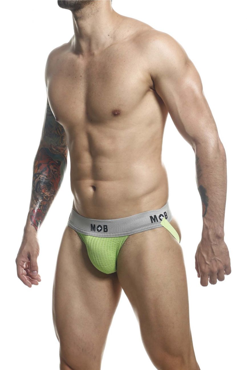 Jockstrap fétichiste classique MaleBasics MBL107 MOB 3 pouces Couleur Vert Jockstrap fétichiste classique MaleBasics MBL107 MOB 3 pouces Couleur Vert